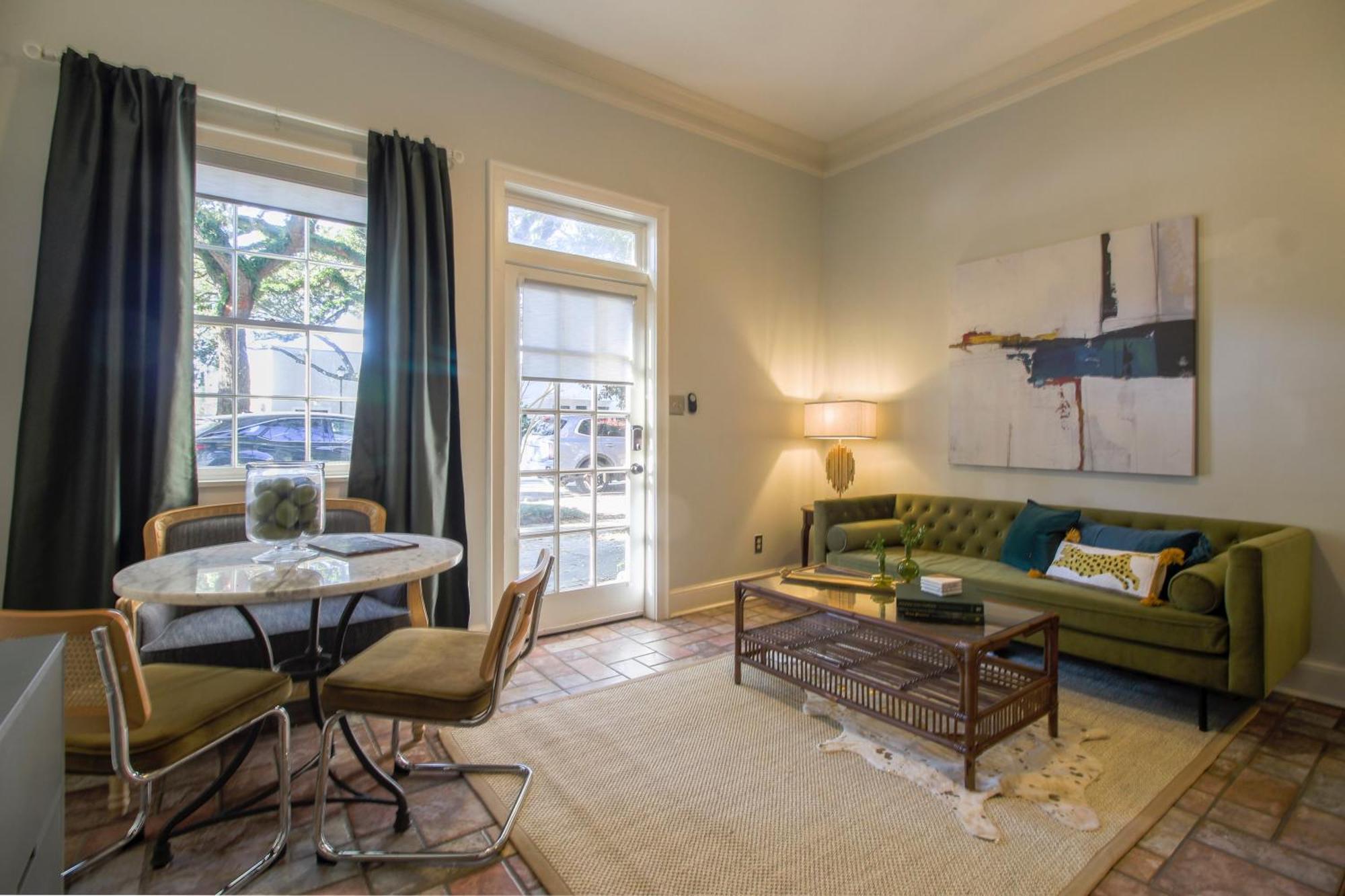 Apartamento Private Patio Retreat In Charming Downtown Savannah Exterior foto